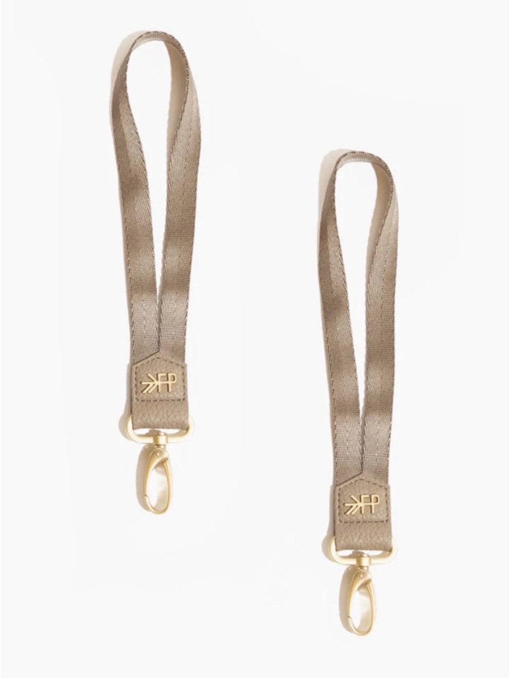 Freshly Picked Stroller Straps in Fig set of 2